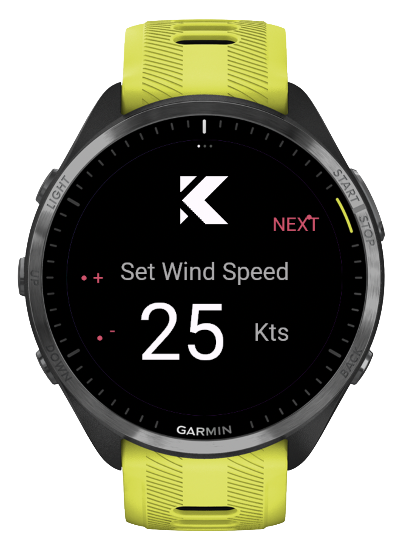 KnotNow Garmin app screenshot 1